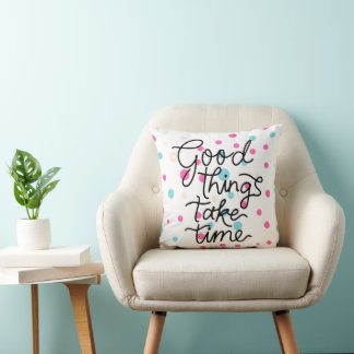 Kissen mit positiven Schwingungen