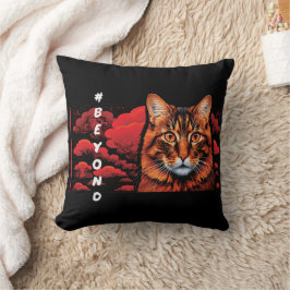Kissen mit süßem Katzendesign für Katzenliebhaber