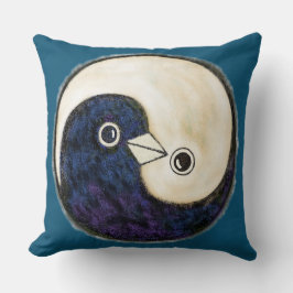 Kissen mit YinYang Friedenstruppen