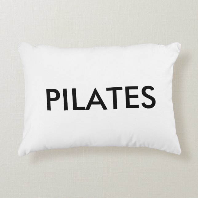 Kissen Pilates (Vorderseite)