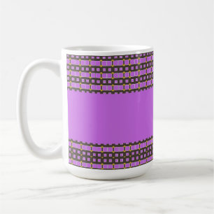 Kissen PP 48: 3 von 3 Braun Gelb Rosa Kaffeetasse