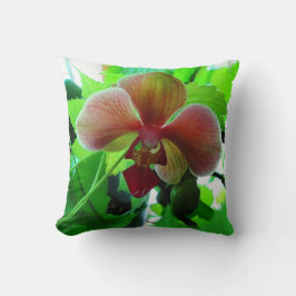 Kissen, schöne Phalaenopsis-Orchideenphotographie Kissen
