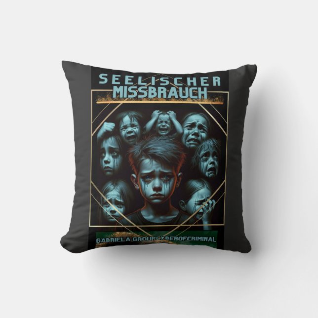 Kissen Seelischer Missbrauch (Vorderseite)
