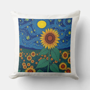 Kissen Sonnenblume
