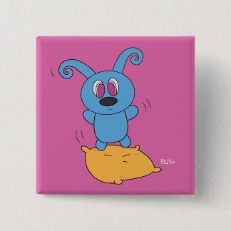 Kissen-Sprung Rolly quadratischer Knopf Button