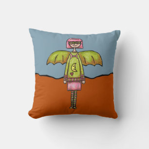 Kissen, süße Fledermaus-Mädchen-Kostüm Kissen