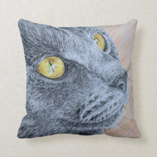 Kissen - Wilde Katze