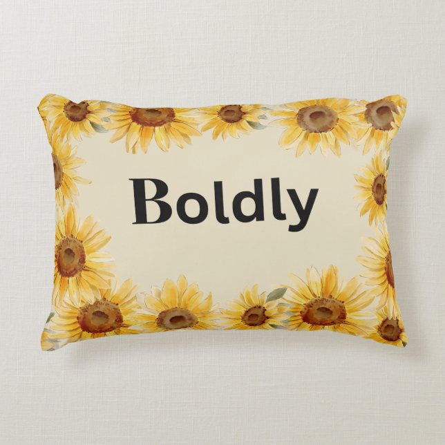 Kissen zur Stärkung der Rolle der Frau (Vorderseite)