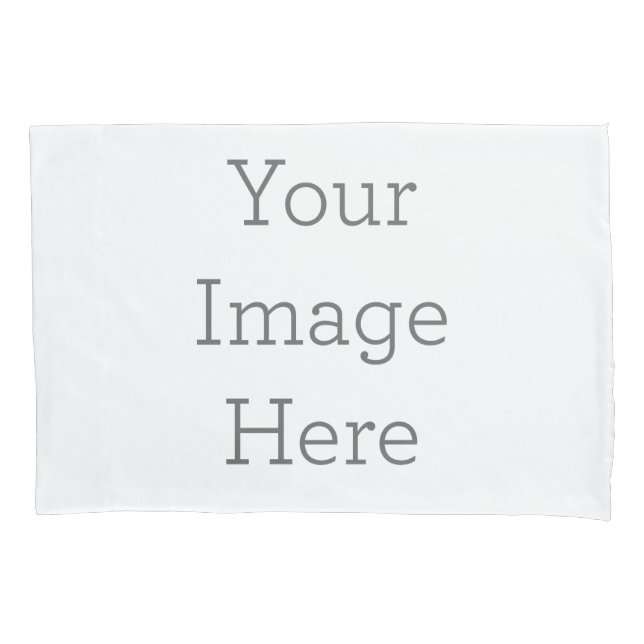 Gestaltbarer Ein Paar Kissenbezüge, Standard Größe (Vorderseite-Links)