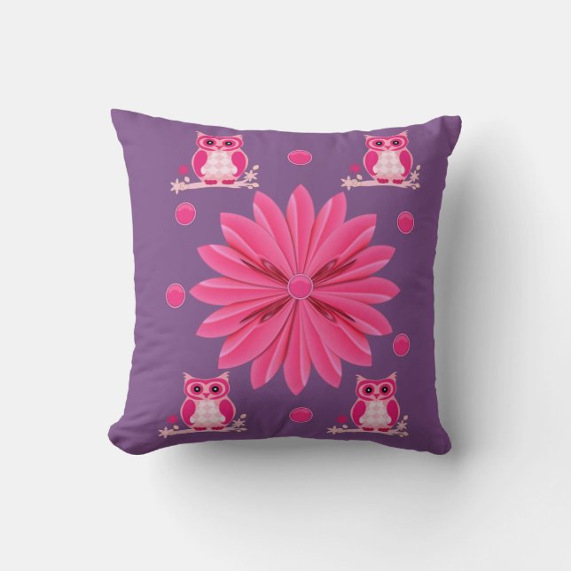 Kissendecore Blütenauge Kissen (Vorderseite)