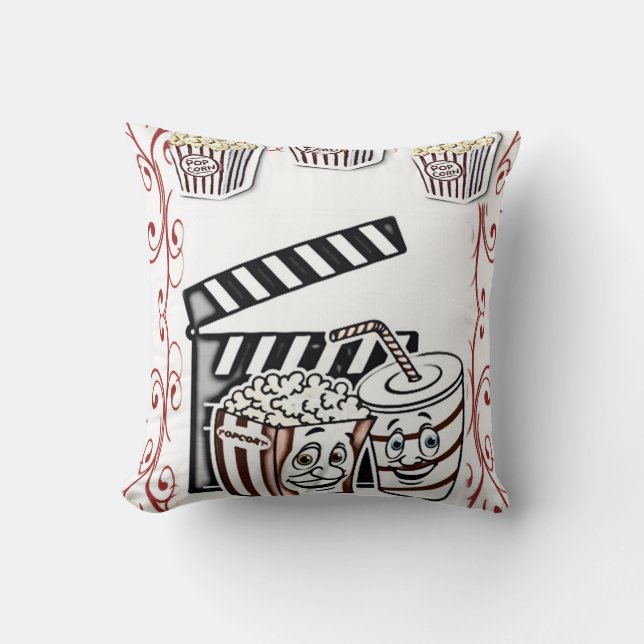 Kissendecore Popcorn Kissen (Vorderseite)