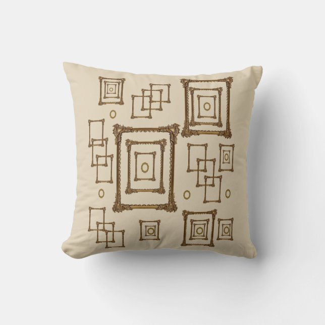 Kissendecore Vintage Spiegel Kissen (Vorderseite)