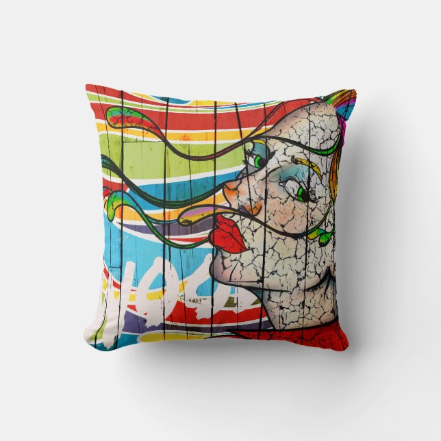 Kissenfarbholz Kissen (Vorderseite)