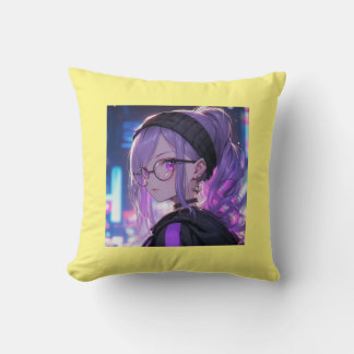 Kissengelbe Farbe Polyester Kissen