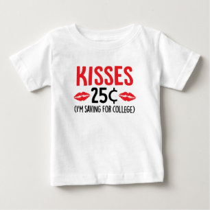 Kisses 25 Mais I'm Rett für Uni Shirt