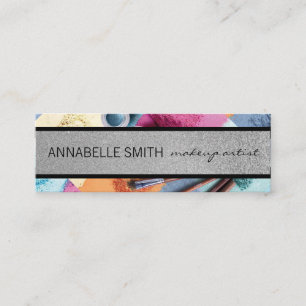 Kisses / Makeup Artist / Makeup Powder Mini Visitenkarte