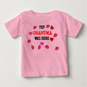 Kisses vom Oma Baby Shirt