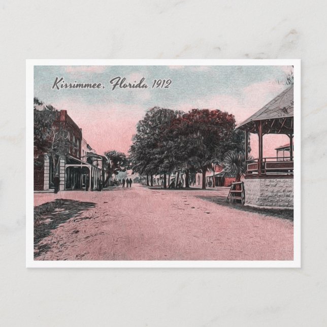 KISSIMMEE FLORIDA POSTKARTE (Vorderseite)