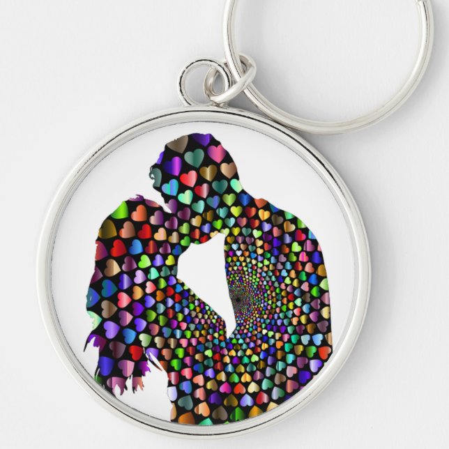 KISSING COUPLE SCHLÜSSELANHÄNGER (Vorne)