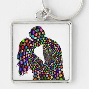 KISSING COUPLE SCHLÜSSELANHÄNGER