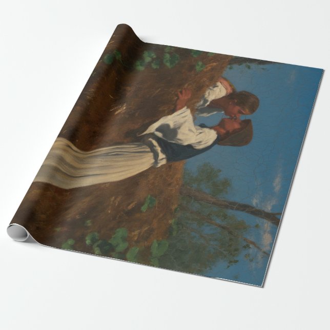 Kissing Couple (The Kiss) (von Pettenkofen) Geschenkpapier (Ungerollt)