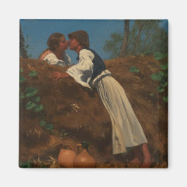 Kissing Couple (The Kiss) (von Pettenkofen) Magnet