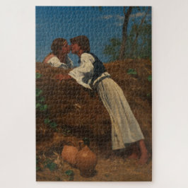 Kissing Couple (The Kiss) (von Pettenkofen) Puzzle