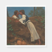 Kissing Couple (The Kiss) (von Pettenkofen)