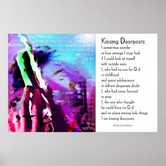 Kissing Doorposts Poster