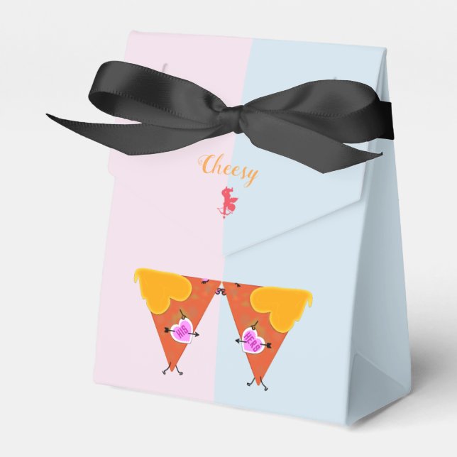 Kissing Nacho Valentines Geschenkschachtel (Vorderseite)