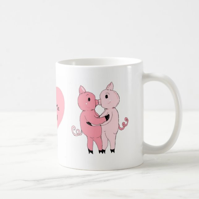 Kissing Piggys Tasse (Rechts)
