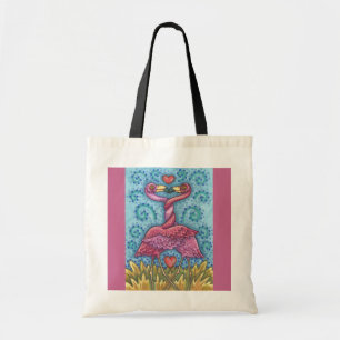 Kissing PINK FLAMINGO-TASCHE *Anpassen Tragetasche