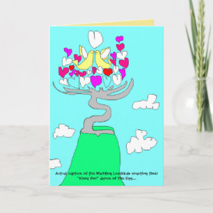 Kissy Poo Feiertagskarte