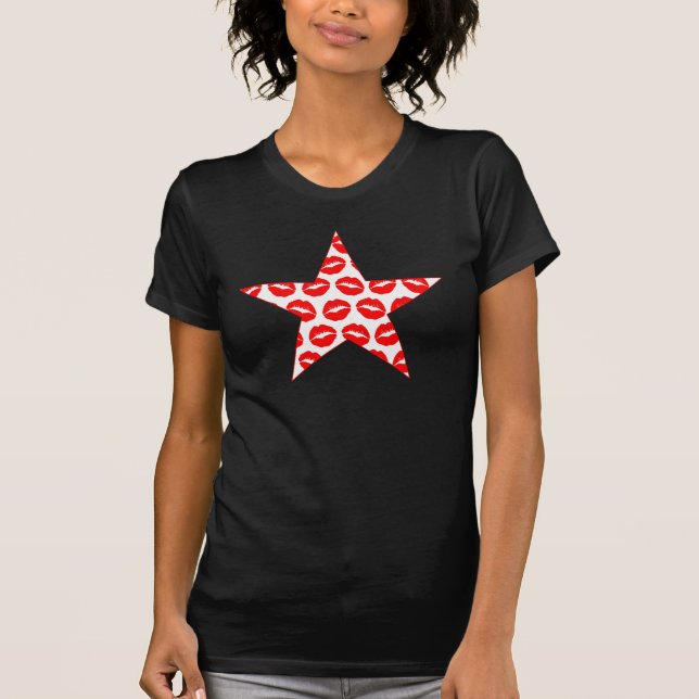 Kissy Star T-Shirt (Vorderseite)