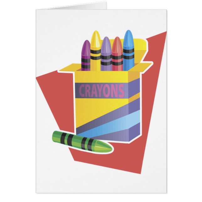 Kiste Crayons (Vorne)