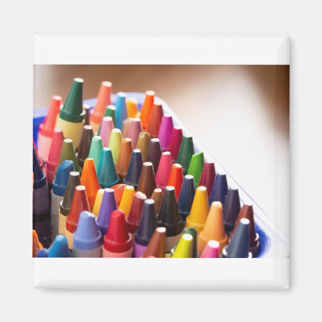 Kiste Crayons Magnet (Vorne)