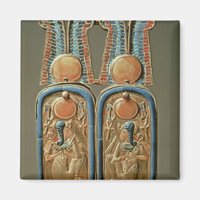 Kiste in Form eines Doppelkönigs Magnet (Vorne)