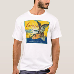 Kiste LabelDufur Amerikas Apple ODER T-Shirt