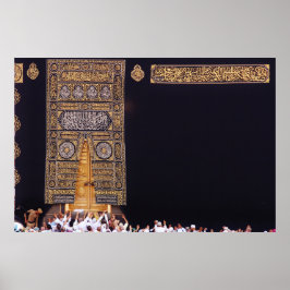 Kiswah vom Kaaba Mai 2016 Poster