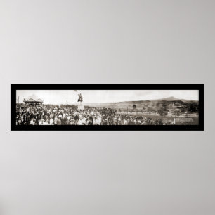 Kit Carson Dedication Foto 1913 Poster