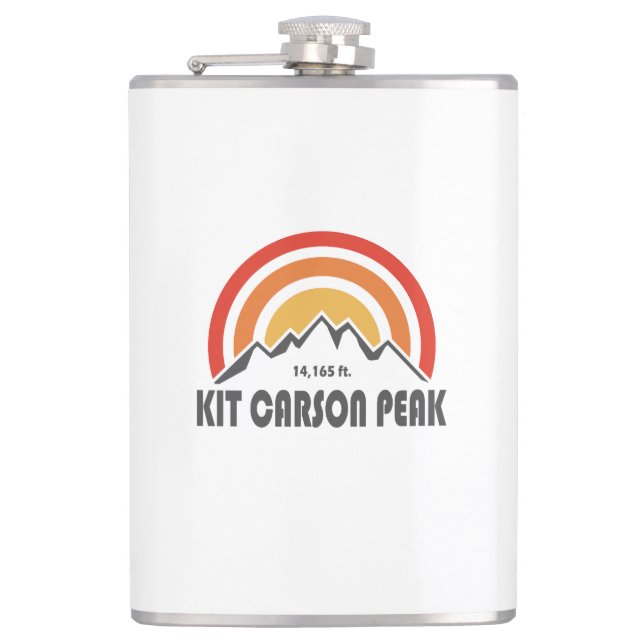 Kit Carson Peak Flachmann (Vorderseite)