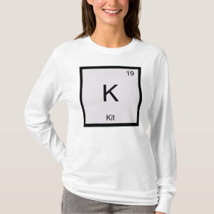 Kit-Name Chemie-Element Periodensystem T-Shirt