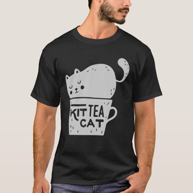 Kit Tea Cat - Cats Tri-Blend T-Shirt (Vorderseite)