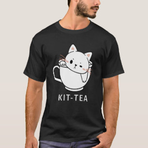 Kit-Tea-Katze-Niedlich-und-Katze-Tee-1 T-Shirt