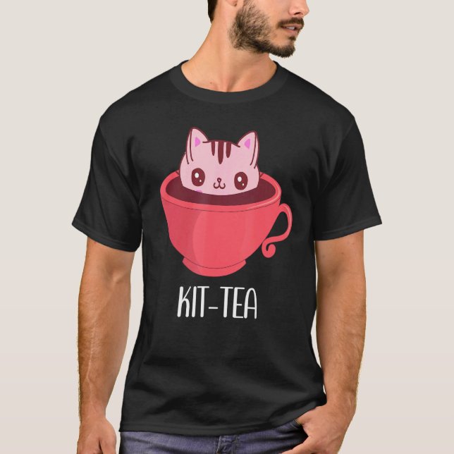 Kit Tee Katze Tasse Kit Tee Cup Niedlich für Katze (Vorderseite)