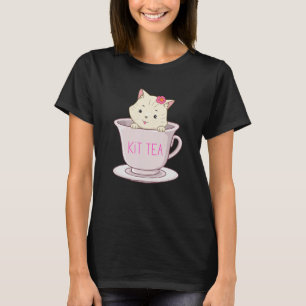 Kit Tee Niedlich und Kitty Cat Sarcastic