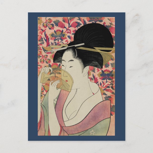 Kitagawa Utamaro 2 Postkarte (Vorderseite)