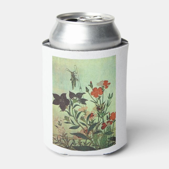 Kitagawa Utamaro Blume-1806 Naturreben Vintag Dosenkühler (Kanne Vorderseite)