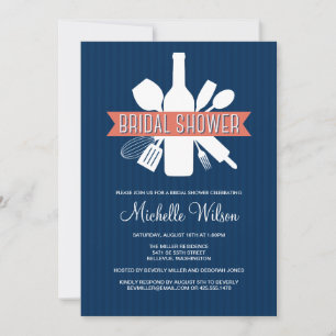 Kitchen Bouquet Bridal Dusche Einladung