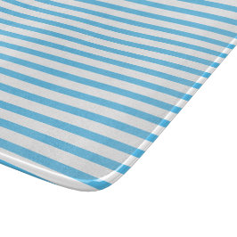 Kitchen classic blue stripes Klassisch gestreift Schneidebrett